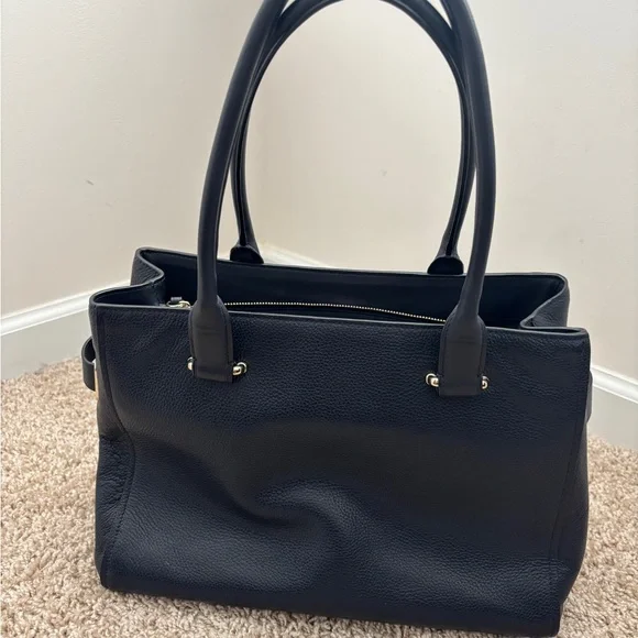 Coach Navy Blue satchel bag - Picture 9 of 16